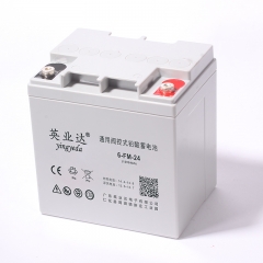 6-FM-24 12V24AH
